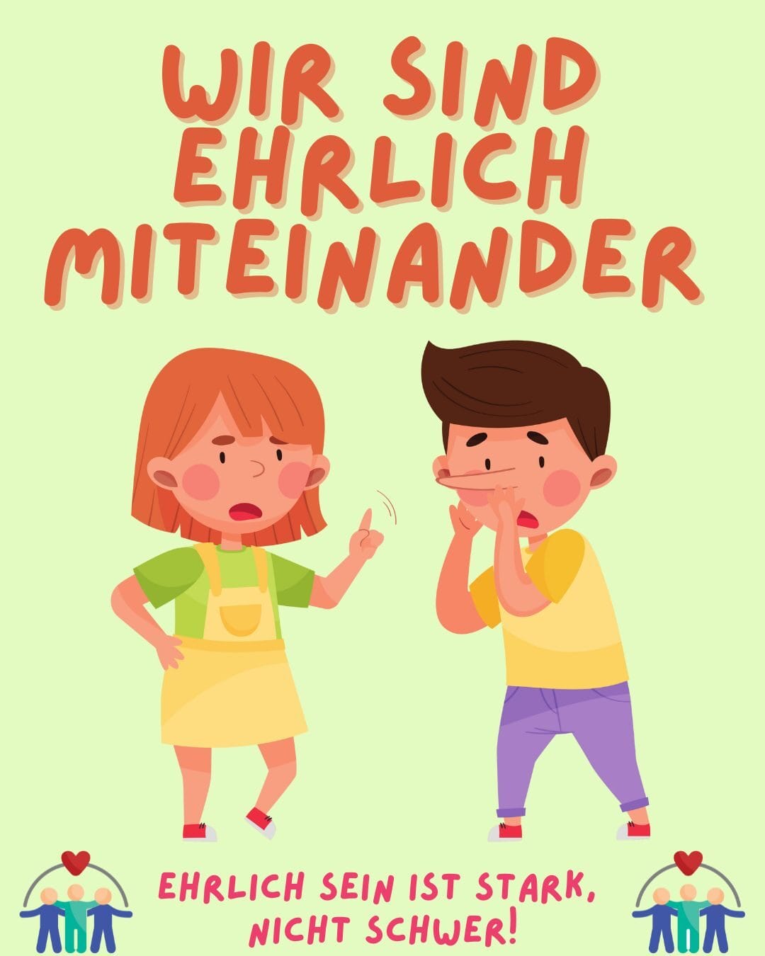 Wir sind ehrlich miteinander